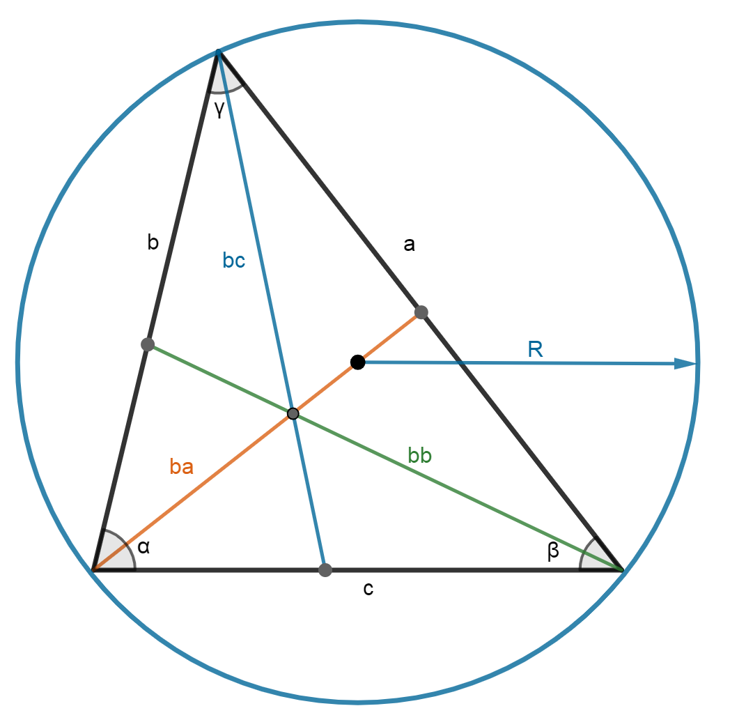 радиус вписанной и описанной окружности в треугольник